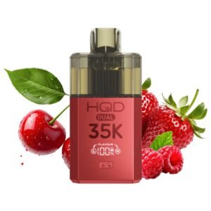 HQD DUAL 35K Starter Kit Cherry & Strawberry Raspberry