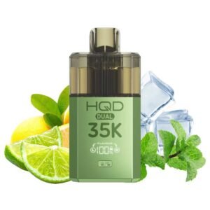 HQD DUAL 35K Starter Kit - Lemon Lime & Ice Mint (Green)