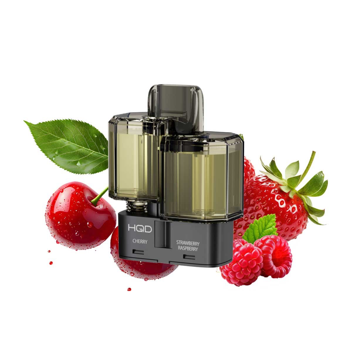 HQD DUAL 35K Pod - Cherry & Strawberry Raspberry