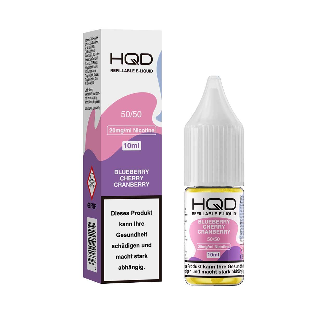 HQD Liquid Blueberry Cherry Cranberry