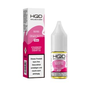 HQD Liquid Strawberry Raspberry Cherry Ice Hybrid Vape E Liquid